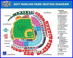 2017 MLB All Star Game Full Strip Ticket/Home Run Derby/ All Star Sunday-Sec 323