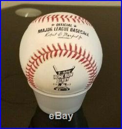 2017 MLB Home Run Derby Game Used Official Major League Baseball Hit Ball Judge