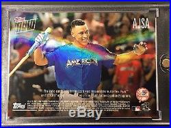 2017 Topps Now AARON JUDGE (7/10/2017) ASG Home Run Derby RC Sock Relic #26/49