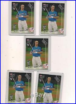 2017 Topps Now Aaron Judge Home Run Derby Champ Rookie Card #346, 5 Card Lot