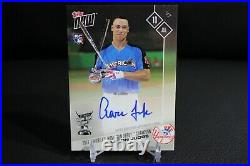 2017 Topps Now Aaron Judge Home Run Derby On-Card Auto Rookie 37/99