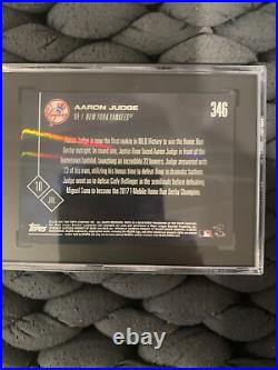 2017 Topps Now Aaron Judge Yankees #346 Rookie Card RC SGC 10 Gem Mint