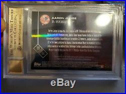 2017 Topps Now Blue Home Run Derby Aaron Judge Yankees RC AUTO /49 BGS 9.5 with10