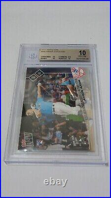 2017 Topps Now Rc Aaron Judge Home Run Derby Champion Bgs 10 Pristine