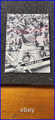 2017 Topps Update Aaron Judge Home Run Derby Negative Black And White RC Rookie