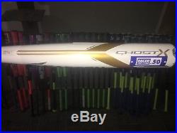 2018 Easton Ghost X BBCOR Homerun Derby Baseball Bat Shaved, Rolled, Polymer