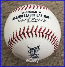 2018 Mlb Home Run Derby Game Used Baseball Max Muncy Dodgers All Star Week DC