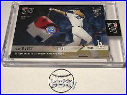 2018 Topps NOW MLB HRD-19A Max Muncy Home Run Derby Sock Relic 48/49