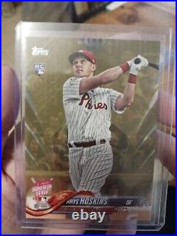 +2018 Topps Update Home Run Derby Gold /2018 Rhys Hoskins #US268 Rookie RC
