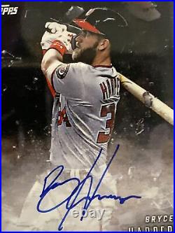 2018 Topps X 220 Second To None, Bryce Harper On Card Autograph, eBay 1/1