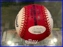 2019 Alex Bregman Houston Astros Single Signed Homerun Derby Baseball Jsa Mint