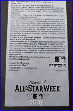 2019 Cleveland MLB All Star Home Run Derby Ticket Pete Alonso Winner