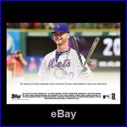 2019 Pete Alonso Signed T-mobile Home Run Derby Champ Asg Topps Now Card #493a