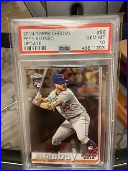 2019 Pete Alonso Topps Chrome Update All Star Game Homerun Derby Champ
