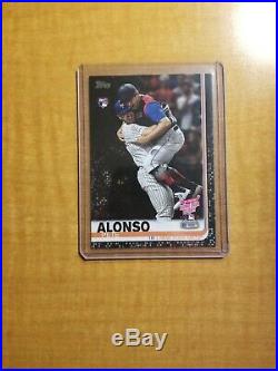 2019 Pete Alonso Topps Update Home Run Derby Rookie Card Black Parallel 15/67