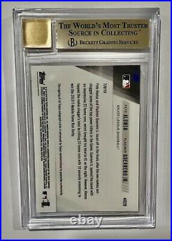 2019 TOPPS NOW HOME RUN DERBY ALONSO & GUERRERO JR. AUTO BGS 9.5 Pop 1 #8/10 w10