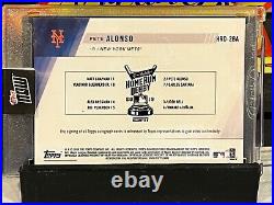 2019 T-mobile Home Run Derby Pete Alonso Gold Card Autographed Hrd-2ba