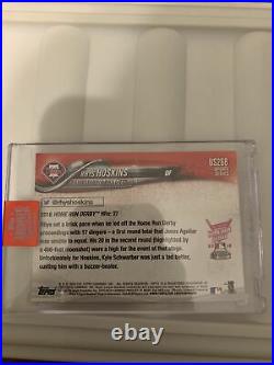 2019 Topps Certified 1/1 Autographed RC Rhys Hoskins Home Run Derby