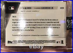 2019 Topps NOW #492B Alonso Vlad Jr AUTO /10 Rookie Sluggers Home Run Derby RC