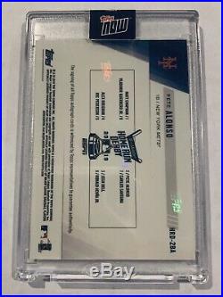2019 Topps Now Home Run Derby Pete Alonso RC Winner Bonus On Card Auto Exclusive