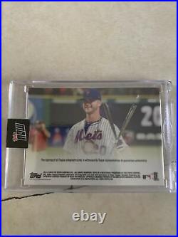 2019 Topps Now MLB Home Run Derby Pete Alonso/ Autograph Card 51/99
