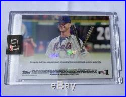 2019 Topps Now MLB Home Run Derby Pete Alonso Certified Auto / Autograph Card 10