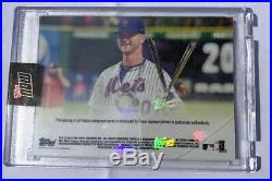 2019 Topps Now MLB Home Run Derby Pete Alonso Certified Auto / Autograph Card 25