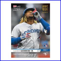 2019 Topps Now MOW #1-#31 Gold Winners Moment of the Week Complete Set SSP 171