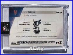2019 Topps Now Pete Alonso Home Run Derby Champ Certified Auto Autograph Card