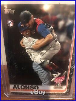2019 Topps Update Pete Alonso Home Run Derby Black 09/67 Mets