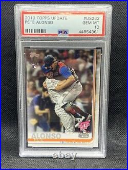 2019 Topps Update Pete Alonso Home Run Derby RC Rookie PSA 10 Mets #US262