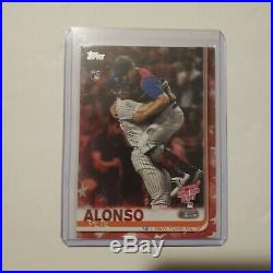 2019 Topps Update Pete Alonso Homerun Derby Independence Day Parallel 21/76