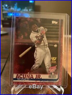 2019 Topps Update RONALD ACUNA Home Run Derby Rookie Cup Pink 49/50 Braves
