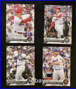 2021 Topps Now Home Run Derby Set 12 Cards & Checklist Ohtani Griffey Alonso