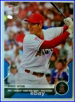 2021 Topps Now Shohei Ohtani /49 Home Run Derby #496 Angels