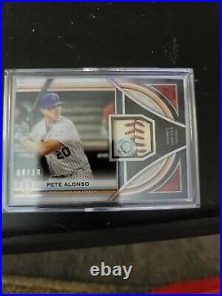 2021 Topps Tribute Pete Alonso Home Run Derby Relic #08 Of 10