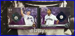 2022 MLB Home Run Derby Dual Sock Relic Book #/25 Pete Alonso/ Julio Rodriguez