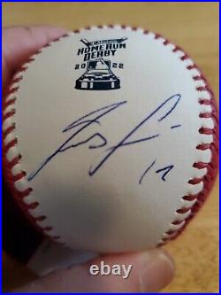 2022 Ronald Acuna Home Run Derby JSA Autograph MLB Ball