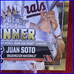 2022 Topps Juan Soto Derby Duel Home Run Derby Winner 071/181
