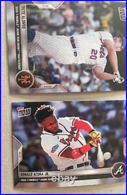 2022 Topps Now 559 569 Home Run Derby 11 Card Set PUJOLS Soto JULIO RODRIGUEZ