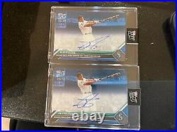 2023 Topps Now #558 Home Run Derby JULIO RODRIGUEZ Signed /49 AUT Sick