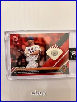 2023 Topps Now Pete Alonso Home Run Derby Ball Relic 10/10