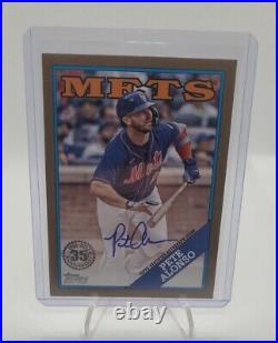 2023 Topps Pete Alonso 1988 35th Anniversary Autograph /50