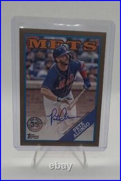 2023 Topps Pete Alonso 1988 35th Anniversary Autograph /50