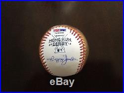 24Karat Gold 2014 PSA/COA Home Run Derby Ball Reggie Jackson Auto Yankees, A's