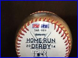 24Karat Gold 2014 PSA/COA Home Run Derby Ball Reggie Jackson Auto Yankees, A's
