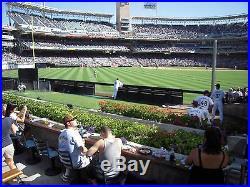 2 MLB All Star Game Tickets Full Strips Home Run Derby Picnic Terrace Front Row