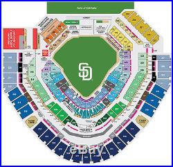 2 MLB All Star Workout Day Home Run Derby Tickets Section 306, Row 14 Petco Park