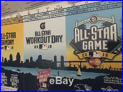 2 Tickets 2016 MLB All-Star Game, Home Run Derby, Legends Softball (San Diego)