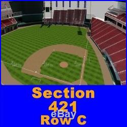 2 Tickets Pro Baseball Home Run Derby 7/13 Great American Ballpark Sect-421